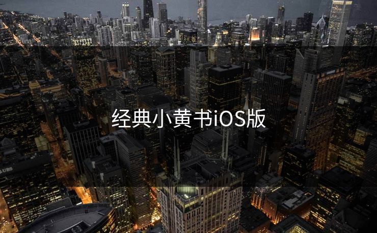 经典小黄书iOS版