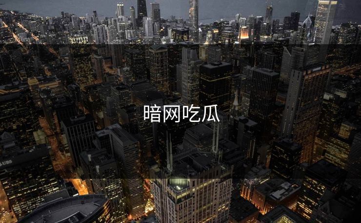 暗网吃瓜